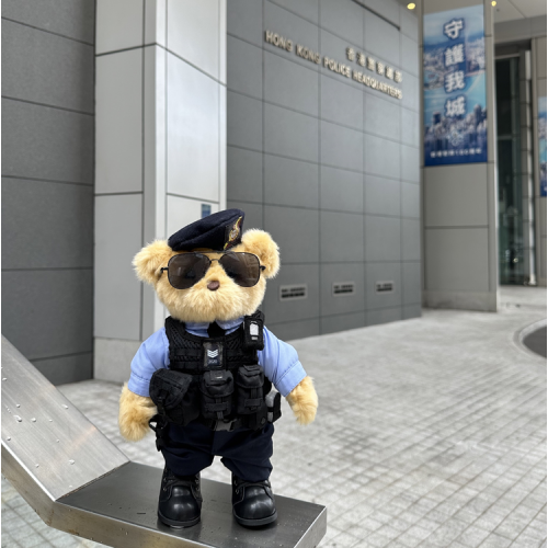 新版PTU制服熊sir公仔
